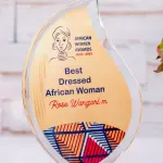 Sharp Pointed Glass Award