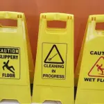 Safety Caution Foldable Warning Sign