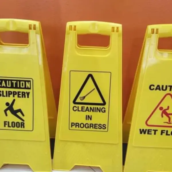 Safety Caution Foldable Warning Sign